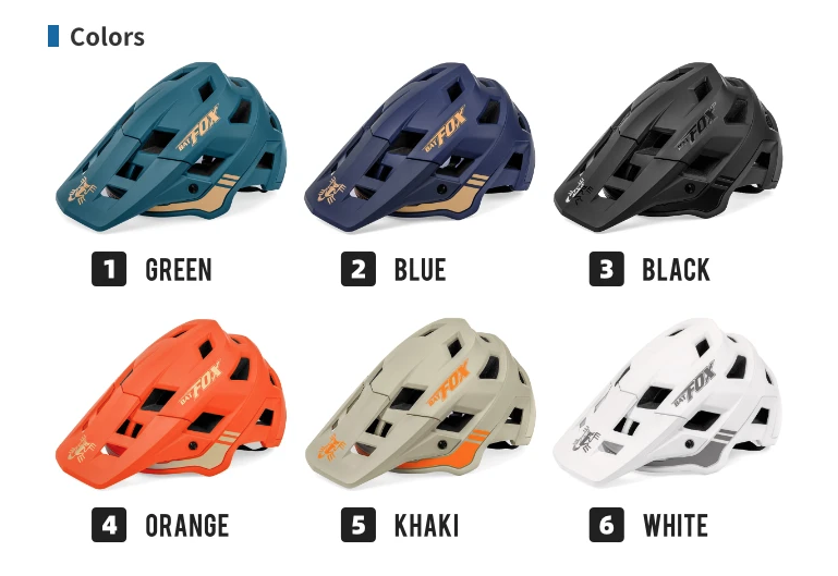 BATFOX Mountain Bike Helmet Lightweight In-Mold Technology Adjustable Sizing for Adults and Youth