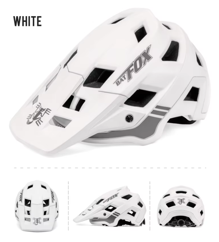 BATFOX Mountain Bike Helmet Lightweight In-Mold Technology Adjustable Sizing for Adults and Youth