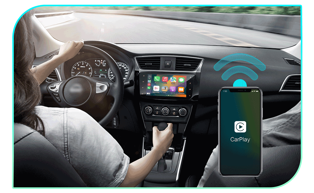 CarlinKit 2air 5.0 Wireless Adapter CarPlay Android Auto Seamless Integration Cross-Platform Compatibility