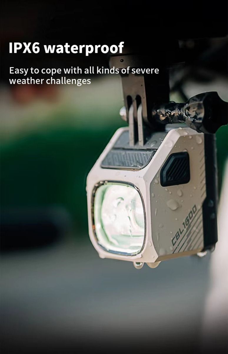 Magicshine CBL1600 Bike Front Light 1600 Lumen LED - Hanging Cut-off Cable, Cycling Safety, Nighttime Visibility
