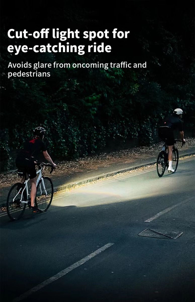 Magicshine CBL1600 Bike Front Light 1600 Lumen LED - Hanging Cut-off Cable, Cycling Safety, Nighttime Visibility