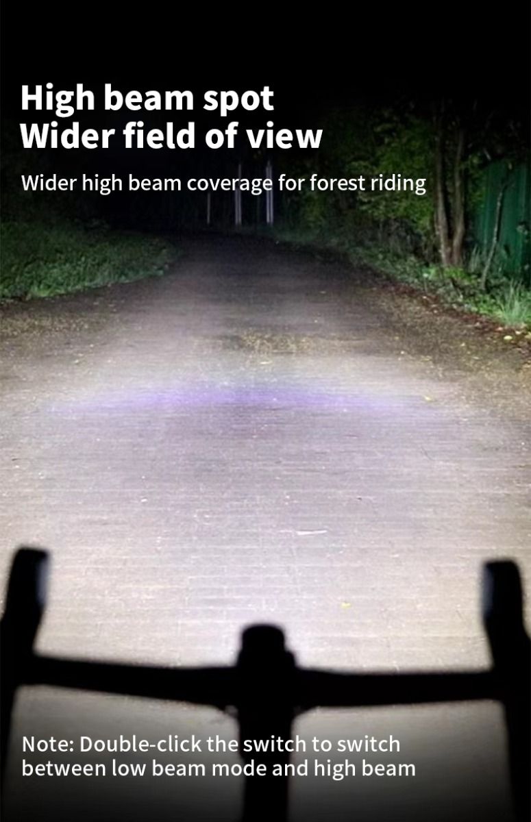 Magicshine CBL1600 Bike Front Light 1600 Lumen LED - Hanging Cut-off Cable, Cycling Safety, Nighttime Visibility