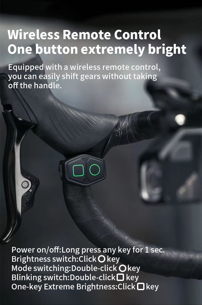 Magicshine CBL1600 Bike Front Light 1600 Lumen LED - Hanging Cut-off Cable, Cycling Safety, Nighttime Visibility