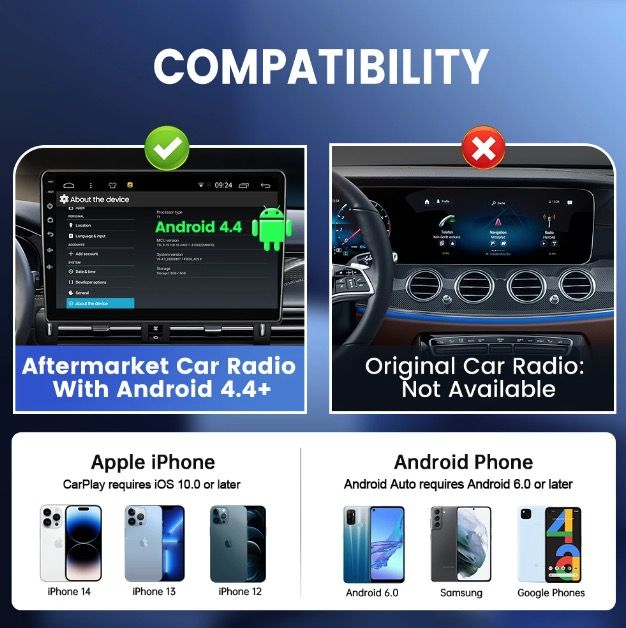 CarlinKit USB CarPlay Dongle Android Auto Wireless Connectivity Easy Installation Hands-Free Calling Music