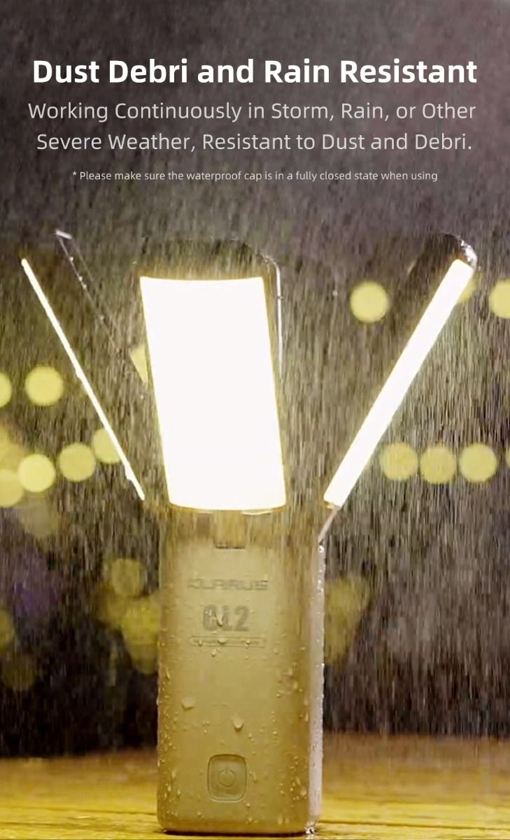 Klarus CL2 750 Lumen Freefolding Camping Light Portable Eye-caring Versatile Lamp with 7 Light Modes