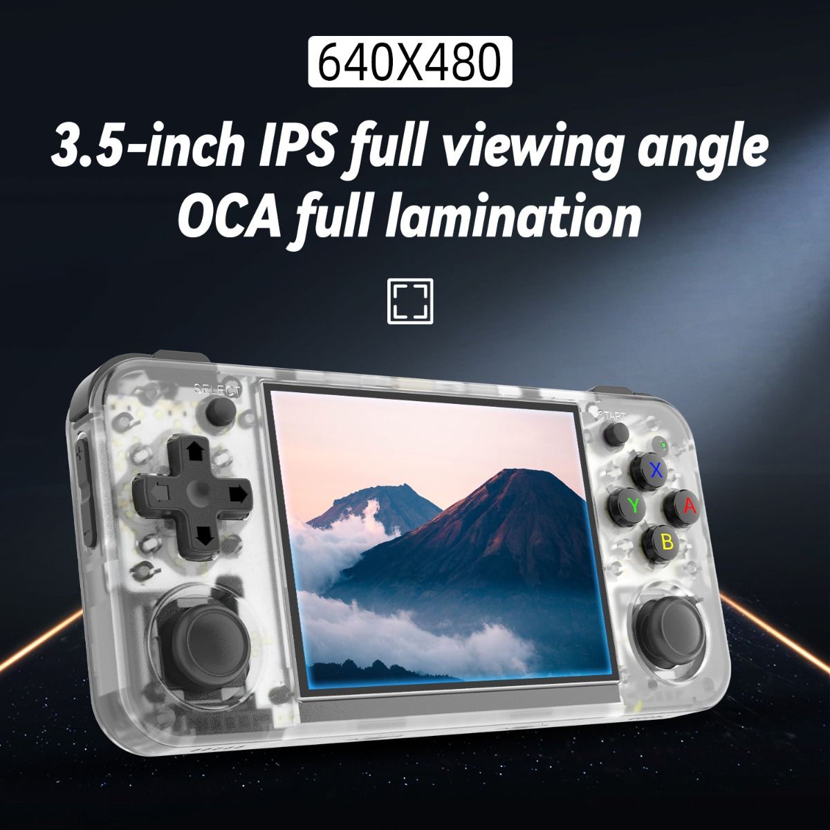 Anbernic RG35XX H Handheld Game Console 5000 Classic Games IPS Display Wireless Controller Retro Gaming