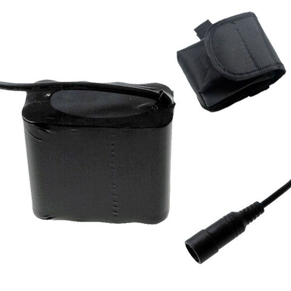 UltraFire 5521 DC Interface 8.4V 17600mAh High-Capacity Bicycle Light Battery LED Bike Headlight Accessory