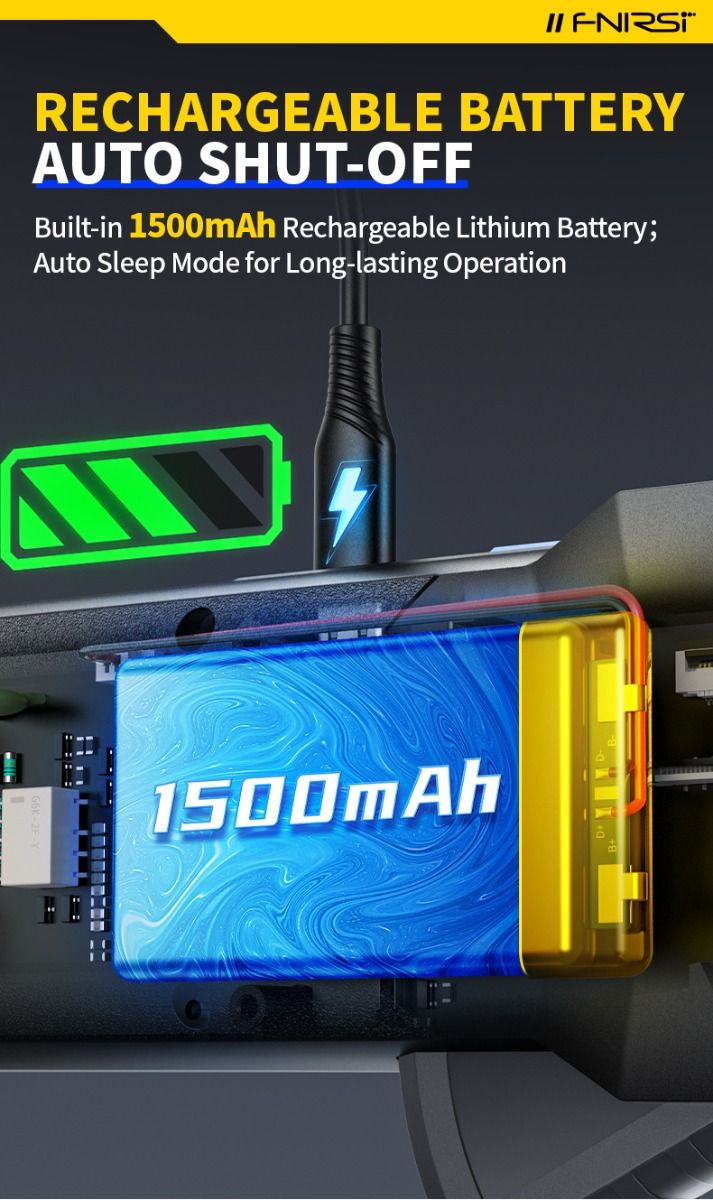 FNIRSI DMC-100 Clamp on Multimeter Fully Automatic Intelligent High Precision Clamp on Meter Ammeter Universal Meter, Measures NCV, AC/DC Voltage Current, Continuity Capacitance Diode Resistance, Temperature