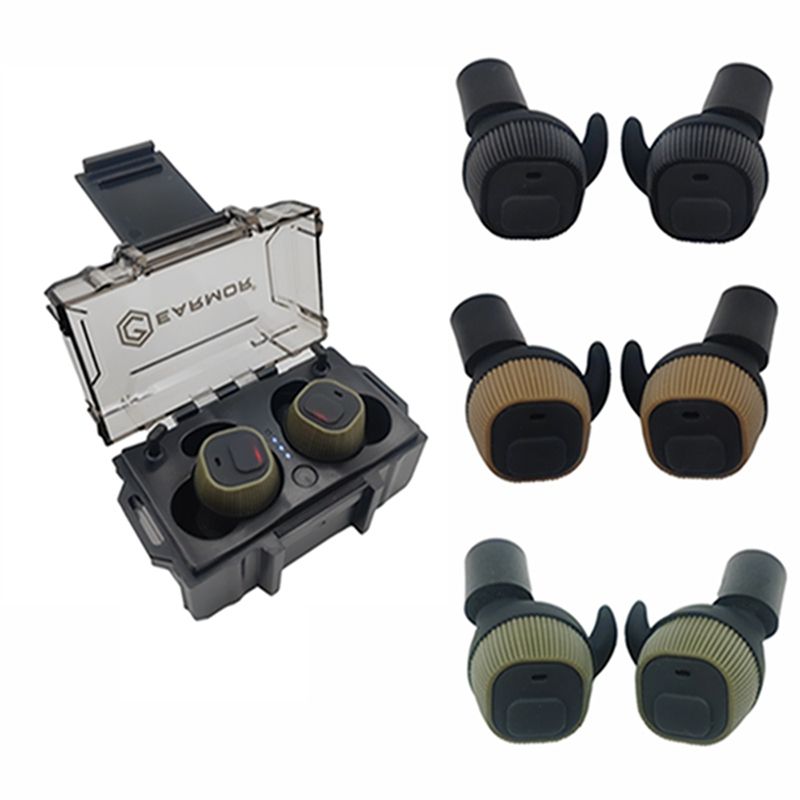 EARMOR M20 Tactical Earbuds Noise Cancelling Electronic Earplugs for Law Enforcement High Noise Environments