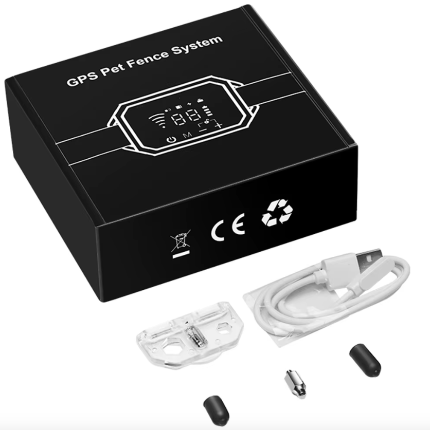 GPS Wireless Dog Fence with Adjustable Warning Strength and Humane Training Modes Range 100 to 3300 Ft