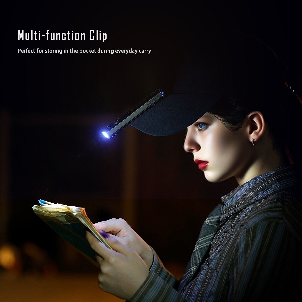 IMALENT GR35 2800 Lumens LED EDC Flashlight(Red)