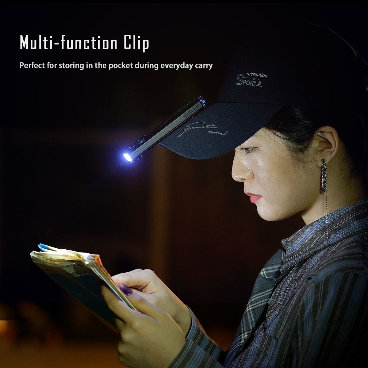 IMALENT GR35 2800 Lumens LED EDC Flashlight(Red)