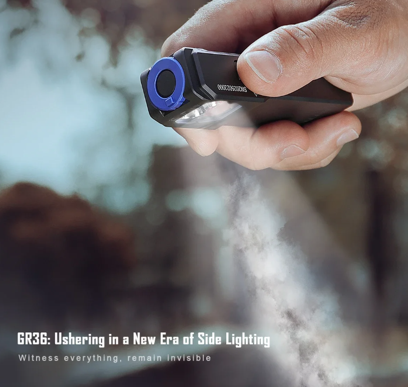 IMALENT GR36 EDC 2800 Lumens Type-C Rechargea Magnetic Super Bright Clip-on LED Flashlights 