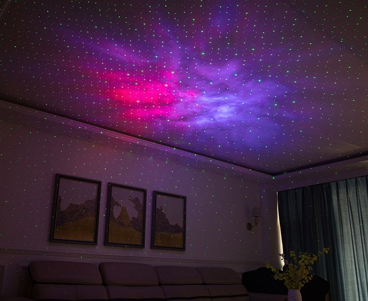 Mesmerizing Laser Starry Sky Projector Night Light 7 Colors 360 Degree Rotation Cozy Mood Kids Gift Decor