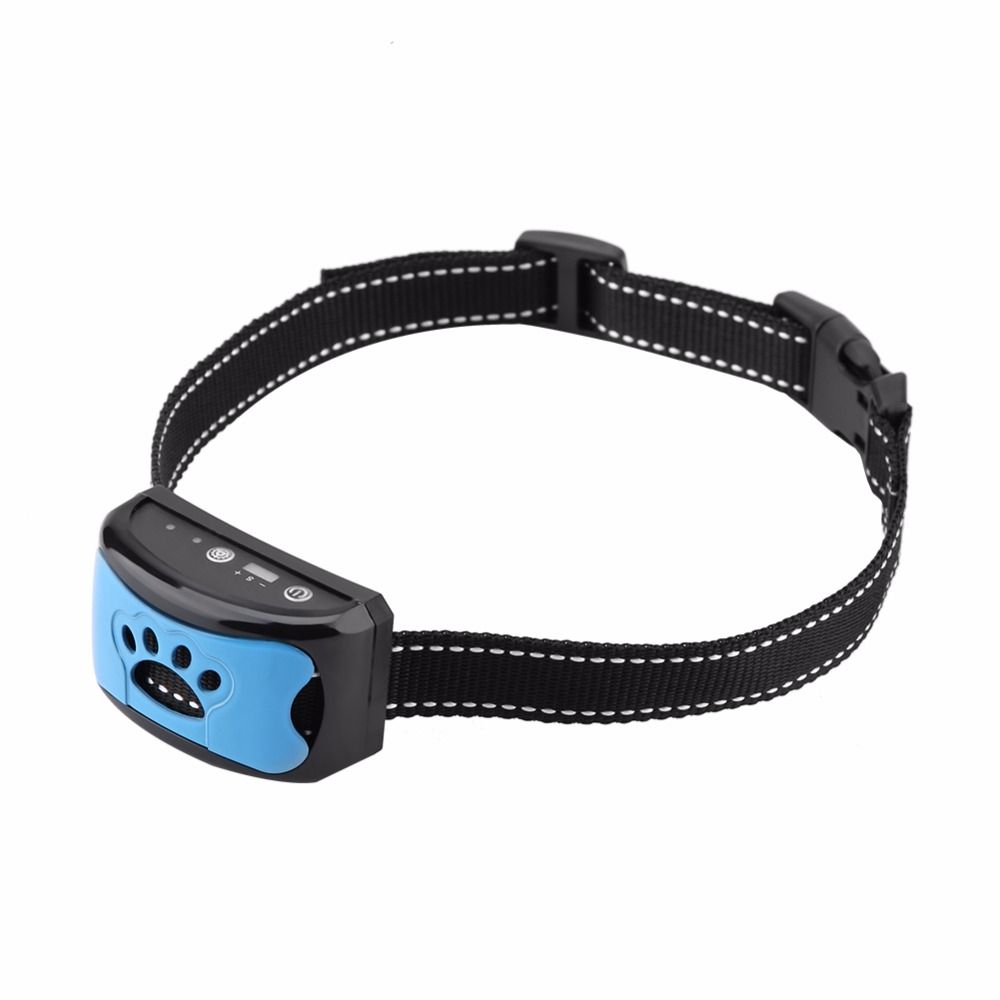 Pet Dog Anti Barking Device USB Charging Collar Humane Training Tool for Peaceful Home Environment