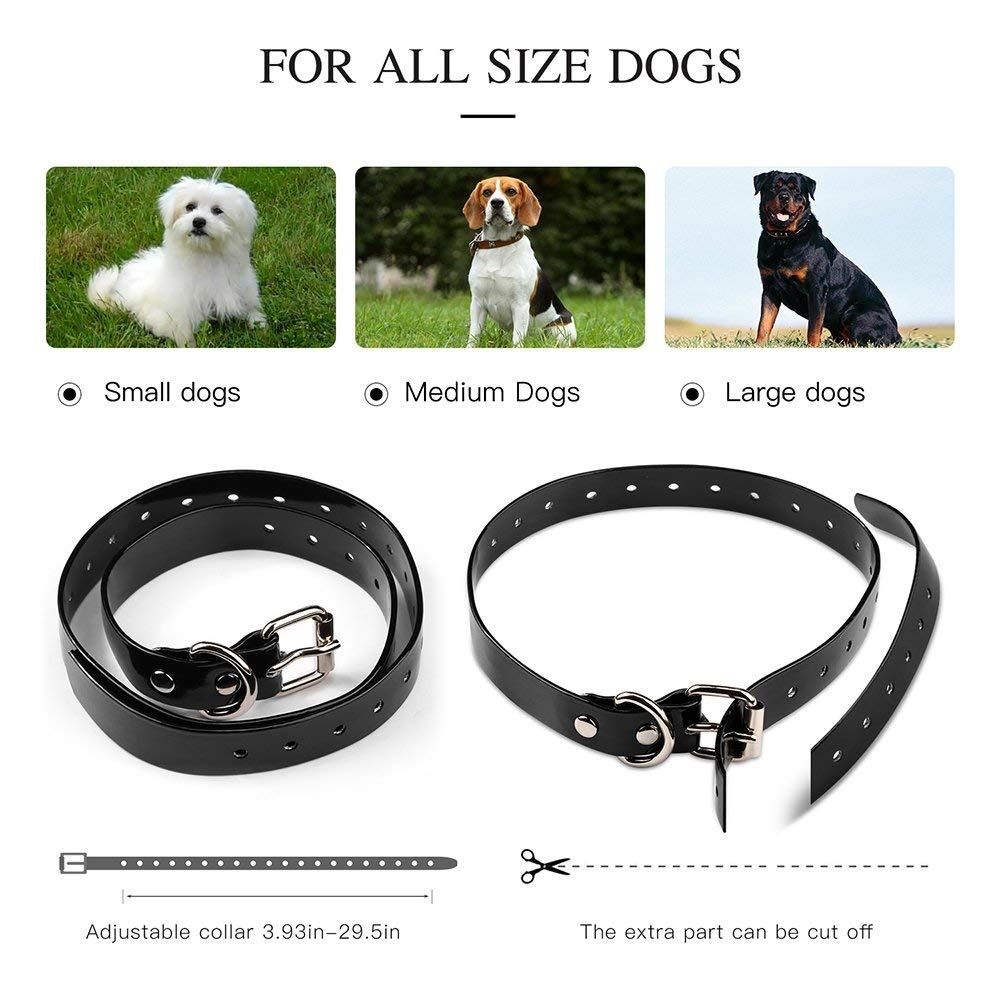 800m Electric Dog Training Collar Pet Remote Control Waterproof Rechargeable LCD Display Shock Vibration Sound
