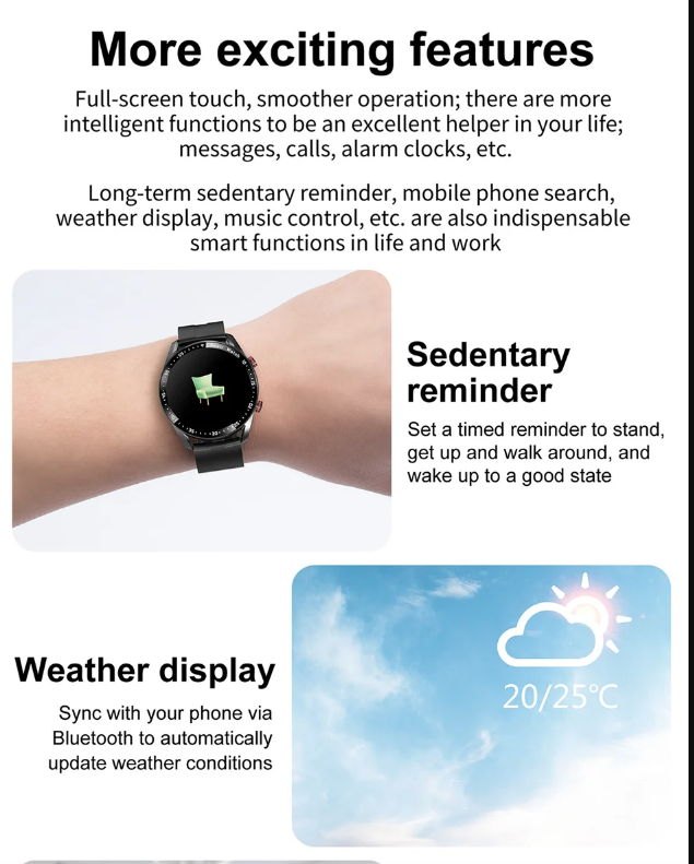 HW20 ECG+PPG Bluetooth Call Smart Watch