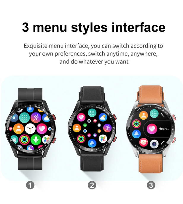 HW20 ECG+PPG Bluetooth Call Smart Watch
