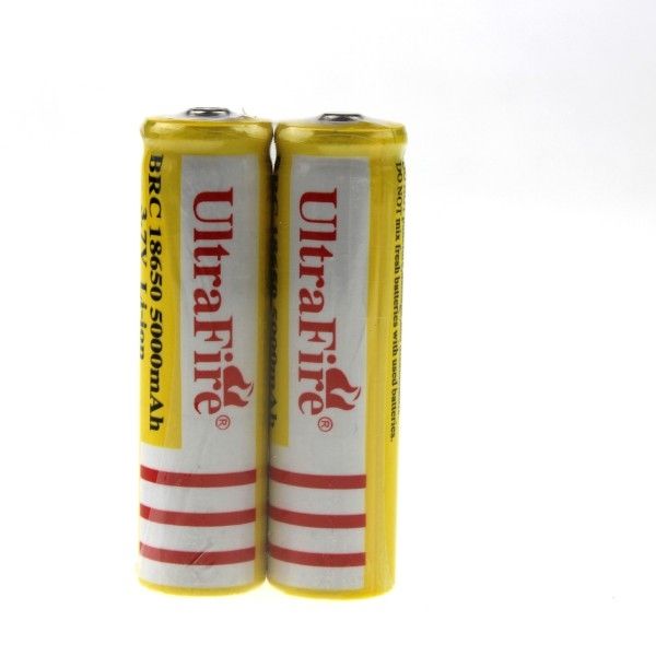 UltraFire BRC 18650 5000mAh Rechargeable Battery for Outdoor Enthusiasts Fast Charge Long-Lasting Power