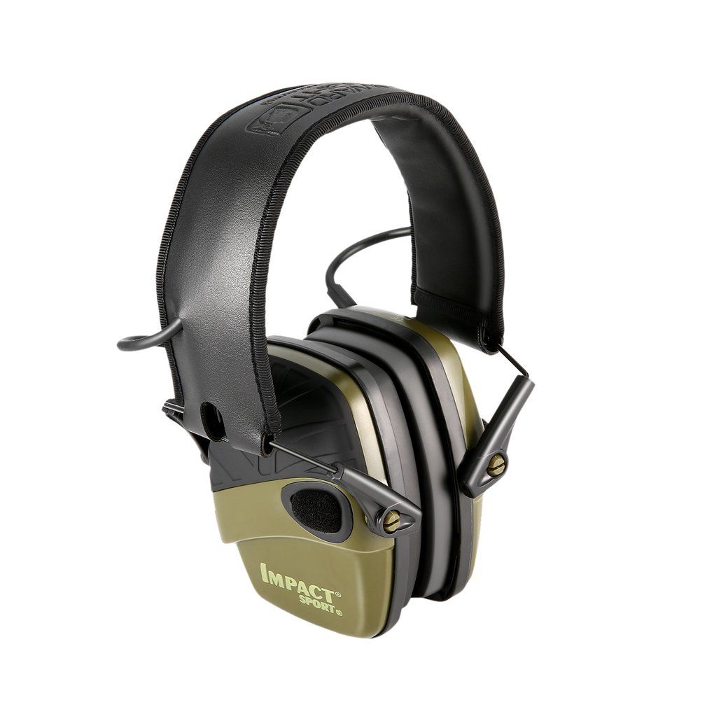 IMPACT SPORT Tactical Electronic Shooting Earmuff Outdoor Sports Hearing Protection with Sound Amplification