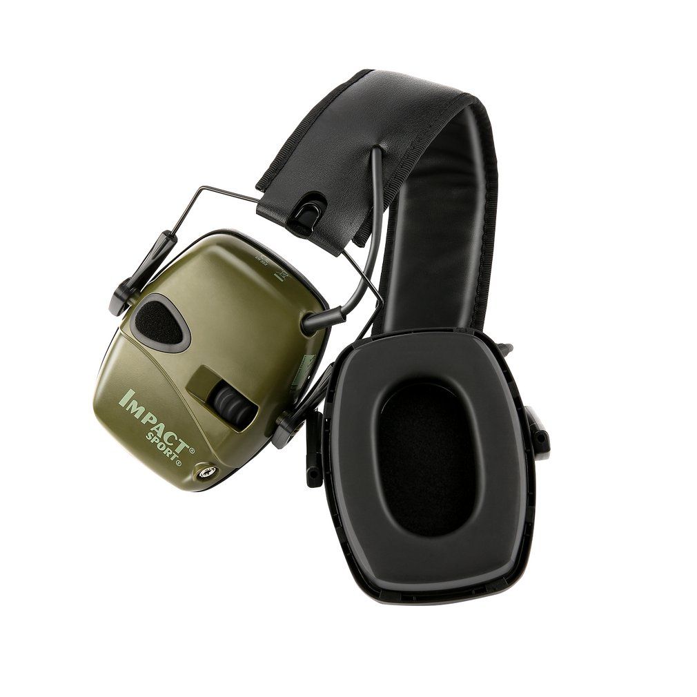 IMPACT SPORT Tactical Electronic Shooting Earmuff Outdoor Sports Hearing Protection with Sound Amplification
