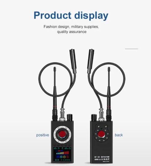 K19 Wireless RF Signal Detector GPS Tracker Compact Security Device for Privacy Protection and Surveillance Detection