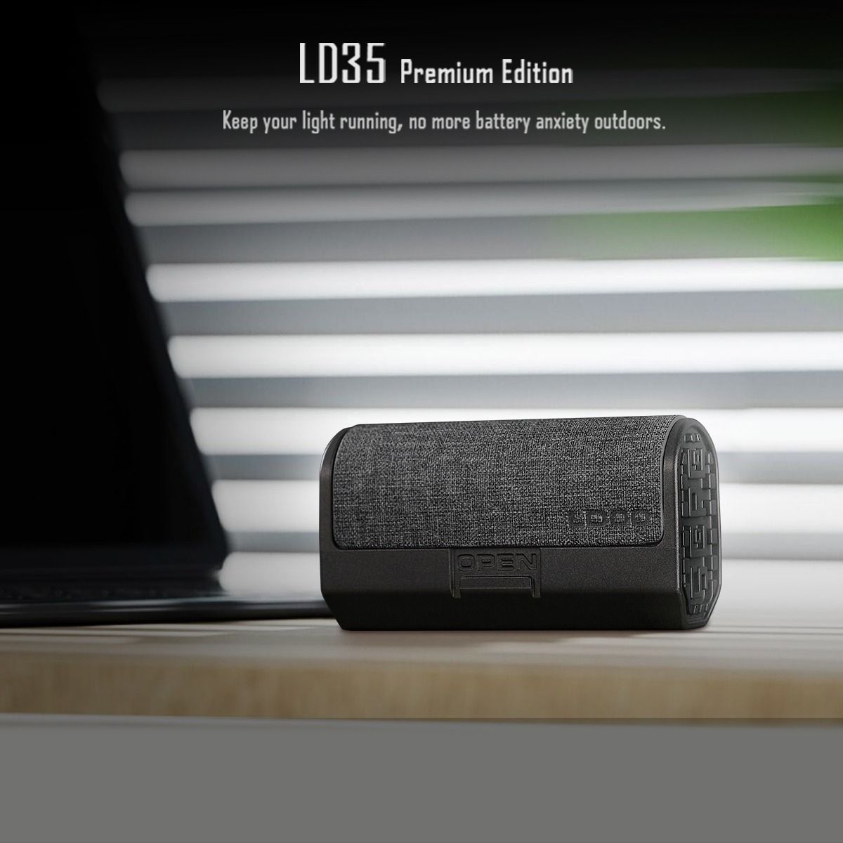 IMALENT LD35 1200 Lumens LED Type-C Rechargeable EDC Flashlight 