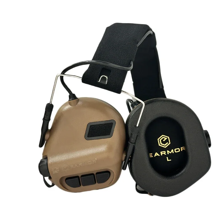 EARMOR M31 MOD4 Tactical Electronic Shooting Earmuffs Noise Reduction Hunting Gear with Comfortable Ear Cushion
