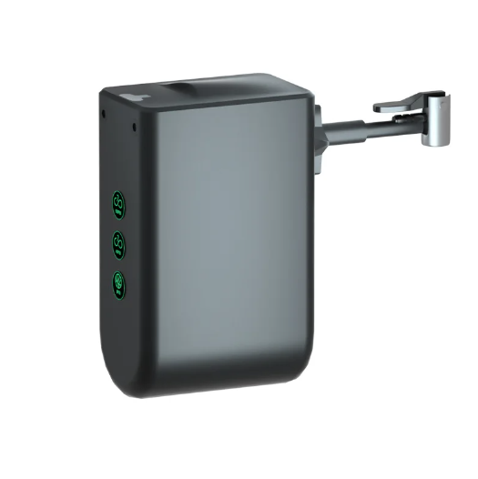 HT09 Mini Bike Pump Portable Electric Air Pump with High-Precision Pressure Sensor Lightweight Design