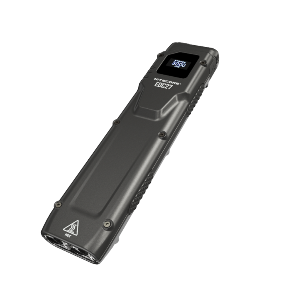 NITECORE EDC27 Lightweight 3000 Lumen Rechargeable Flashlight for Outdoor Adventures and Emergency Preparedness