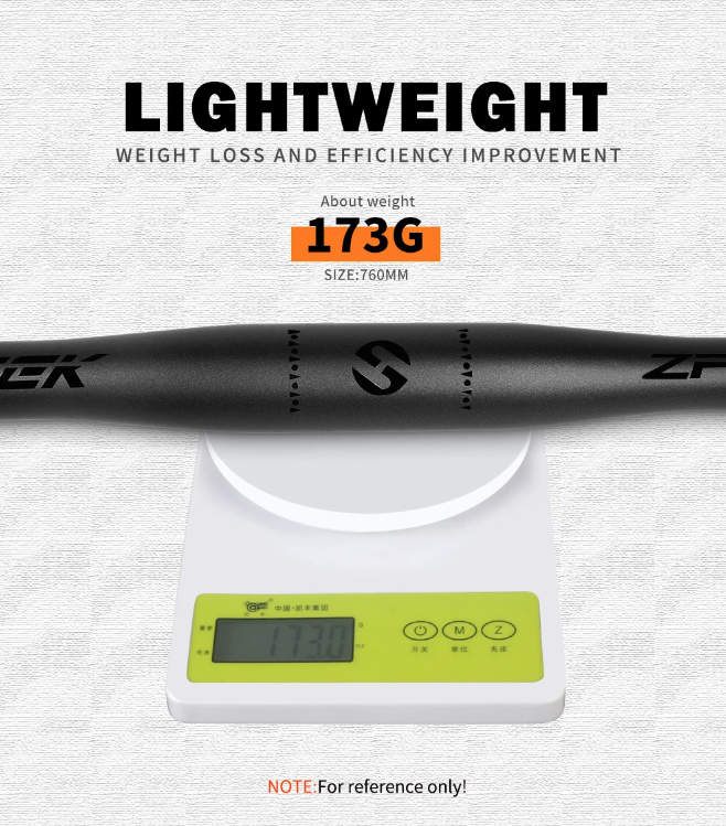 TOSEEK ZF-ONE MTB Carbon Handlebar 31.8mm Lightweight Matt Black 580mm 760mm Ergonomic Design Premium Quality