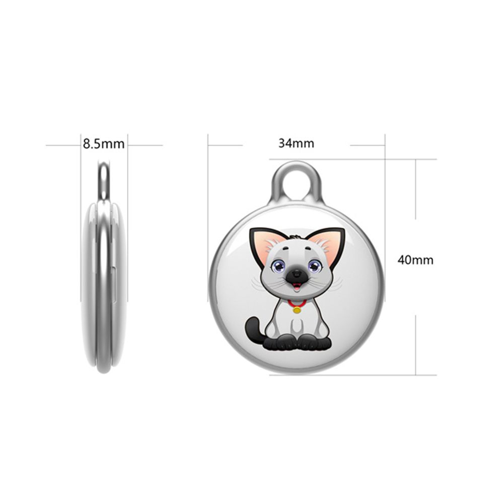 GPS Smart Waterproof Pet Locator Durable Real-Time Pet Tracking IP65 Waterproof Collar for Cats and Dogs