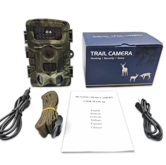 PR700 Trail Camera with Infrared Night Vision Rapid Trigger for Wildlife Monitoring and Home Security