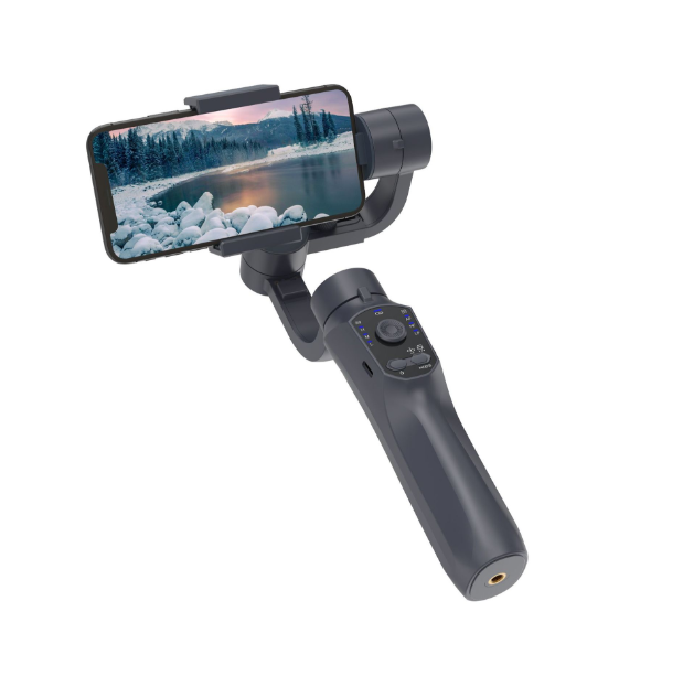 F10 Pro Stabilizer 3-Axis Phone Gimbal for Mobile Filmmaking with Smartphone Compatibility and Face Recognition