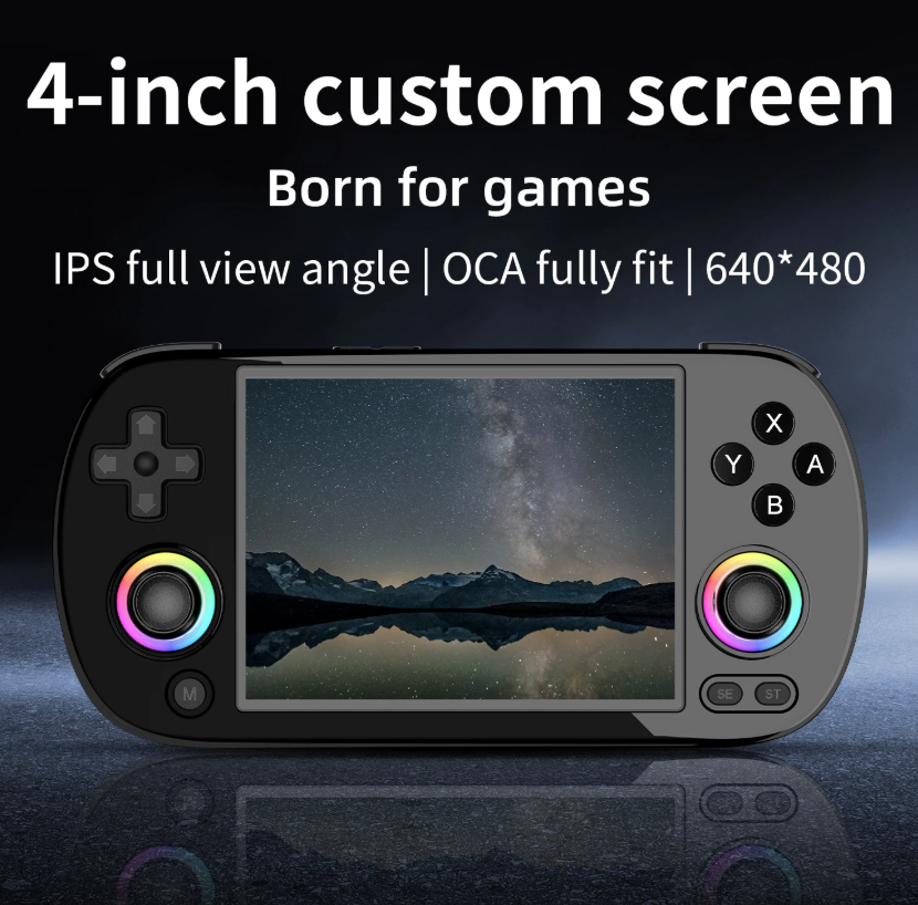 ANBERNIC RG40XX H Handheld Game Console Linux 64-bit System 4.0 inch IPS 3200mAh Retro Video Gaming Console