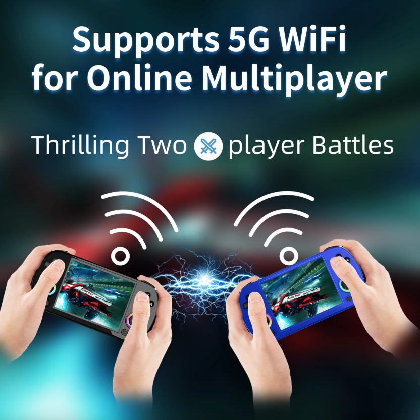 ANBERNIC RG40XX H Handheld Game Console Linux 64-bit System 4.0 inch IPS 3200mAh Retro Video Gaming Console