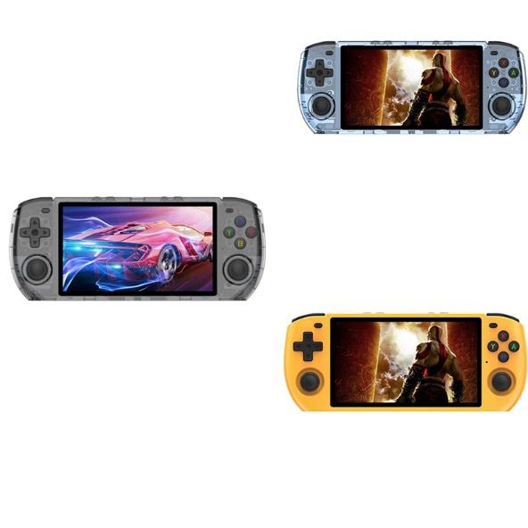 POWKIDDY RGB10 MAX3 Retro Handheld Game Console 5 Inch IPS Screen High Performance RK3566 Linux System