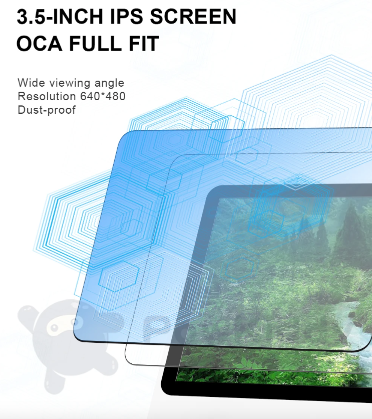 POWKIDDY RGB20S Handheld Game Console Retro Gaming with RK3326 3.5 Inch Screen and Game Emulators N64 PS1