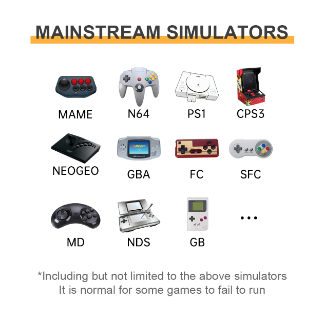 POWKIDDY RGB20S Handheld Game Console Retro Gaming with RK3326 3.5 Inch Screen and Game Emulators N64 PS1