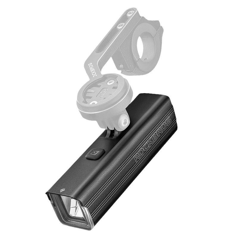 ROCKBROS RHL-1000LUMEN Bike Front Light Rainproof LED Cycling Headlight Type-C Rechargeable for Night Riding