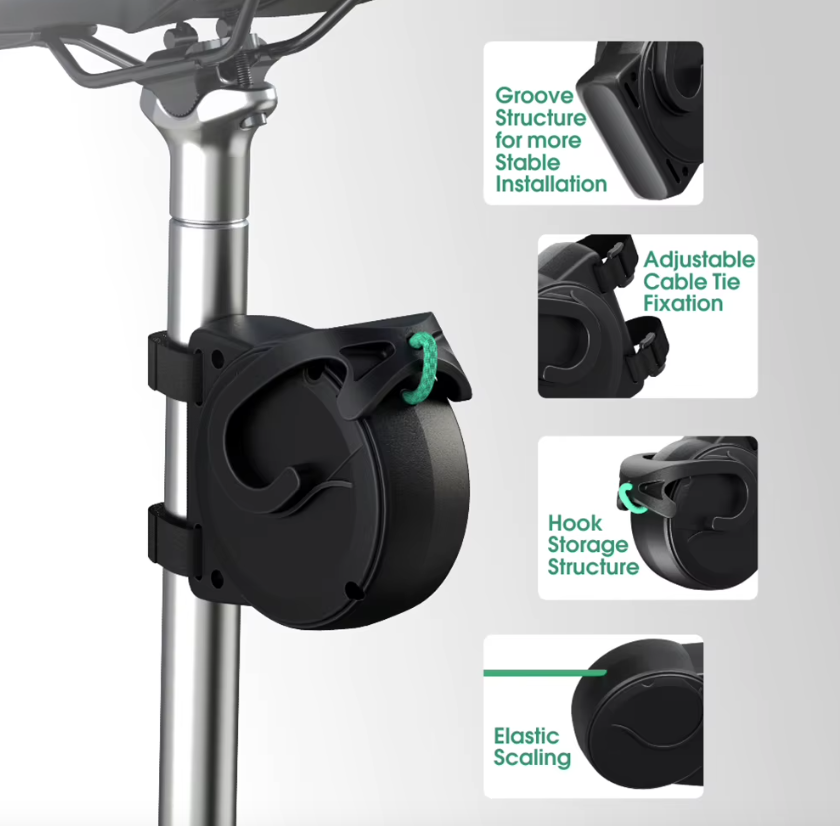 Bicycle Tow Rope Flexible Retractable Bike Tractor for Kids Mountain Biking Family Adventures Easy Setup