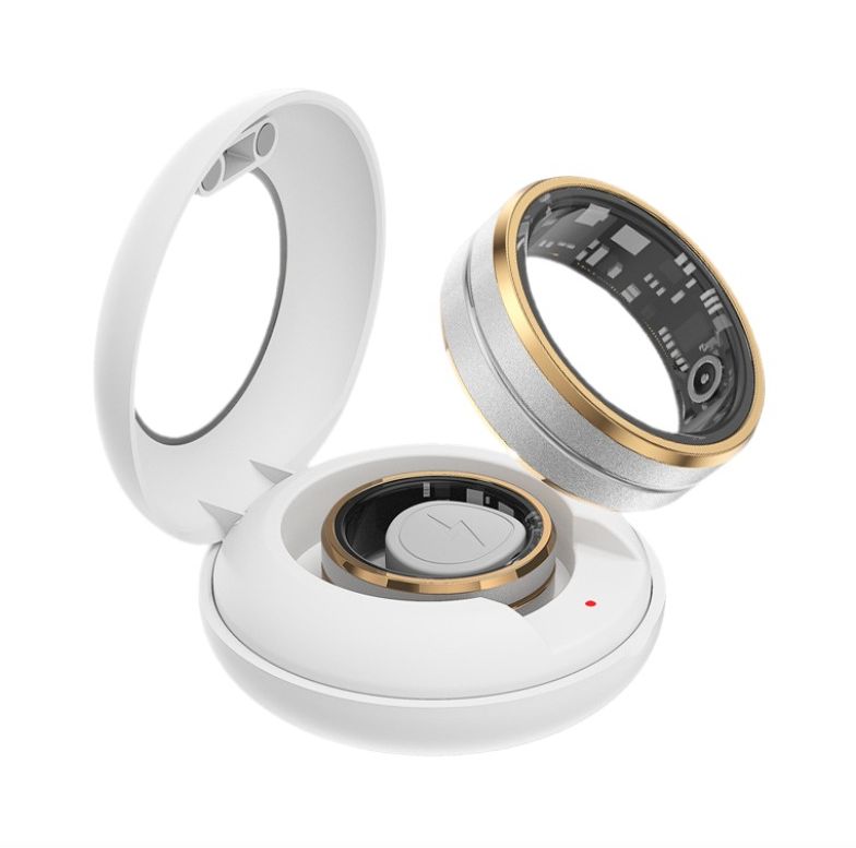 Multi-functional Smart Ring Wearable Technology with Heart Rate and Sleep Quality Tracking Stylish Accessory