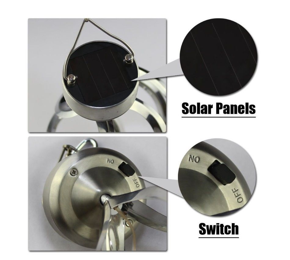 Enchanting Solar Lights Outdoor Decorations Wind Chimes LED Color Changing for Garden Parties Durable Design