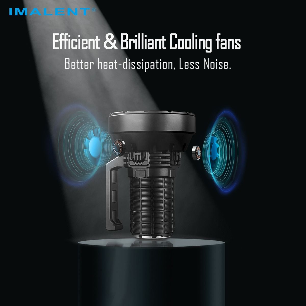 IMALENT SR16 55000 Lumen Long Beam Flash Light 1715 Meters LED Flashlight 