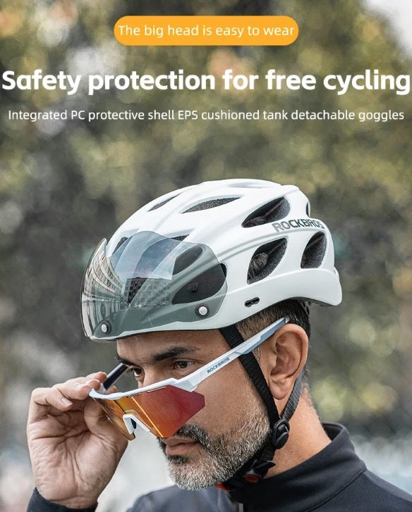 ROCKBROS ULTRALIGHT Bicycle Helmet Shock Resistant Breathable for MTB Road Cycling with Ventilation System