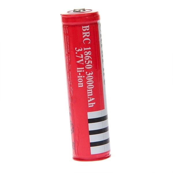 UltraFire 18650 3.7V 3000mAh Rechargeable Battery for Flashlights Vape Devices High-Drain Devices Eco-Friendly