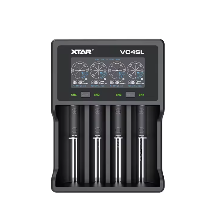 XTAR VC4SL 18650 21700 Battery Charger USB C Fast Charge Eco-Friendly Versatile Charger for Tech Accessories
