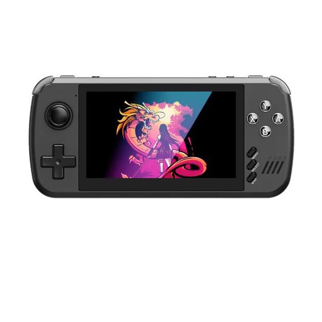 POWKIDDY X39pro Handheld Video Game Console 4.3 Inch IPS Retro Gaming with PS1 Support and HD Output