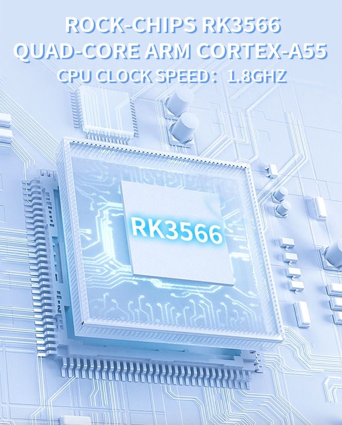 POWKIDDY X55 Handheld Game Console Retro Gaming 5.5 Inch Screen IPS Display RK3566 Processor Gaming on the Go