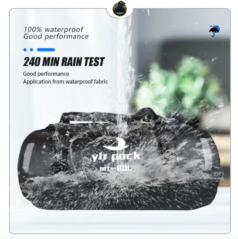 Motorcycle Bag Waterproof MTB Bike Trunk Bag Rear Travel Luggage Carrier Portable Saddle Seat Cycling Acessoriy 40L/80L